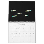 世界の魚 カレンダー (2月 2027)