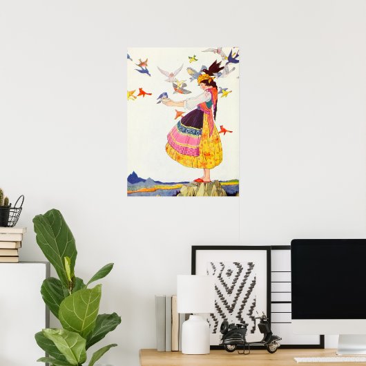 世界の鳥 ポスター (ホームオフィス)