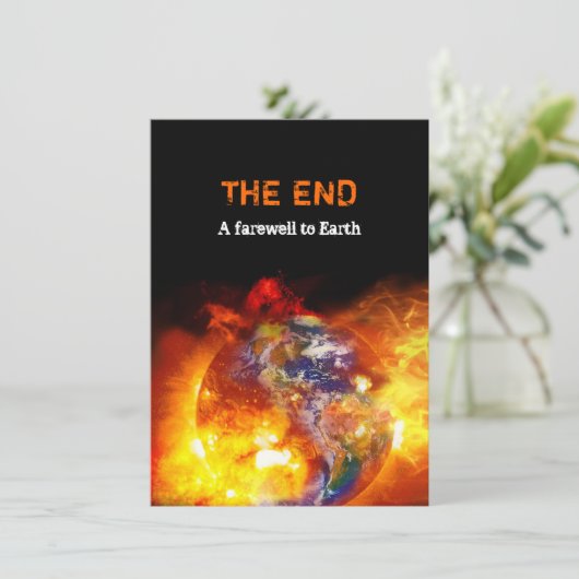 世界の黙示録の炎のような終わり 招待状 (スタンド正面)