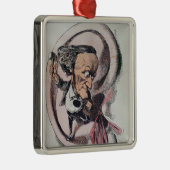 世界の鼓膜を裂いているリヒャルト・ワーグナー メタルオーナメント (右)