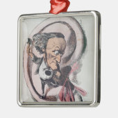 世界の鼓膜を裂いているリヒャルト・ワーグナー メタルオーナメント (左)