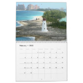 世界の12ヶ月のカレンダーの灯台 カレンダー (2月 2022)