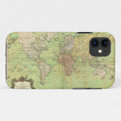 世界の1778年のBellinの航海のな図表か地図 Case-Mate iPhoneケース (裏面(横))