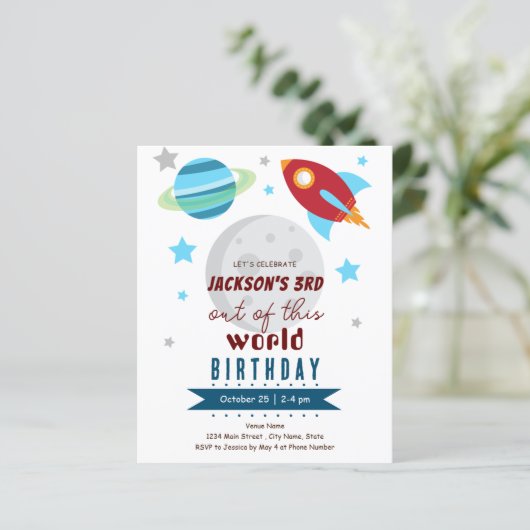 世界の3回目の誕生日の予算 (スタンド正面)