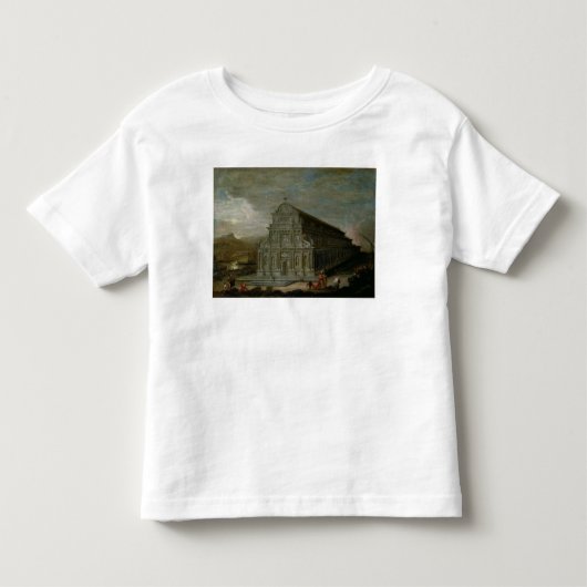 世界の7つの驚異 トドラーTシャツ (正面)