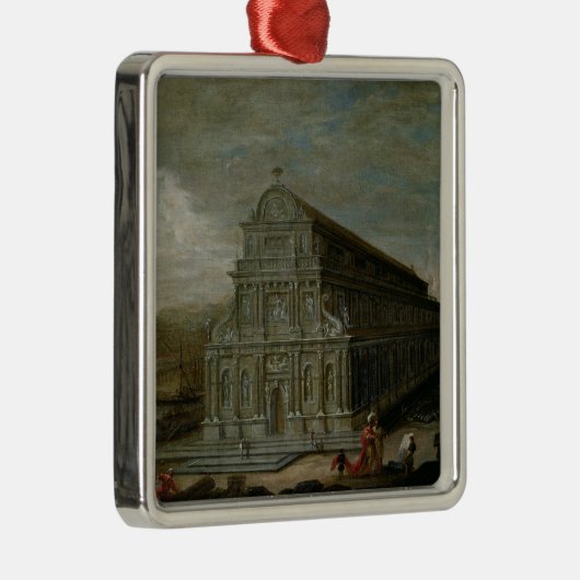 世界の7つの驚異 メタルオーナメント (右)