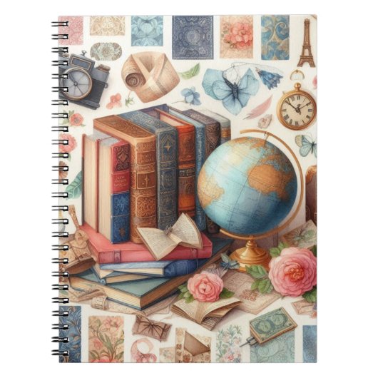 世界の80冊のメモ帳 ノートブック (正面)