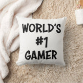 世界の#1のゲーマー クッション (ブランケット)