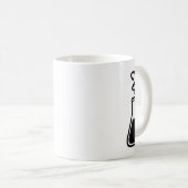 世界の#1の一服のマスターのマグ コーヒーマグカップ (正面右)