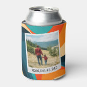 世界の#1パパレトロ写真クーラーボックス 缶クーラー (缶正面)