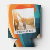 世界の#1パパレトロ写真クーラーボックス 缶クーラー (裏面)