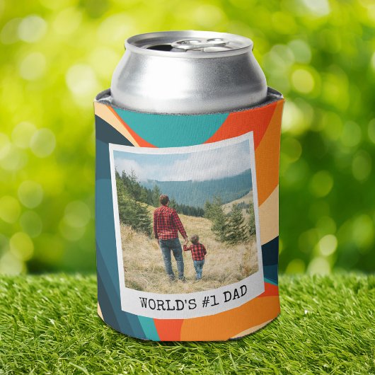 世界の#1パパレトロ写真クーラーボックス 缶クーラー