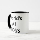 世界の#1ボス マグカップ (正面左)