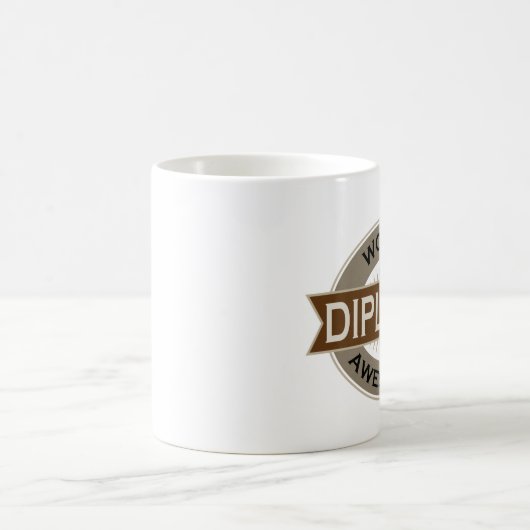 世界のAwesomestの外交官 コーヒーマグカップ (中央)