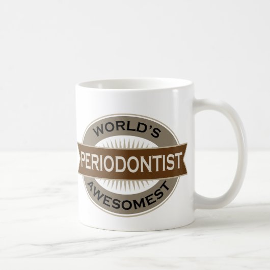 世界のAwesomestのPeriodontist コーヒーマグカップ (右)
