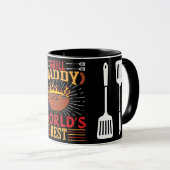 世界のBBQグ最高のリルパパ/wヘラ・コーヒーマグ マグカップ (正面右)