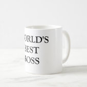 世界のBESTBOSS コーヒーマグカップ (正面右)
