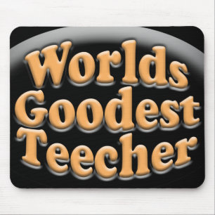 世界のGoodest Teecherのおもしろいな先生のギフト マウスパッド