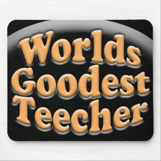 世界のGoodest Teecherのおもしろいな先生のギフト マウスパッド