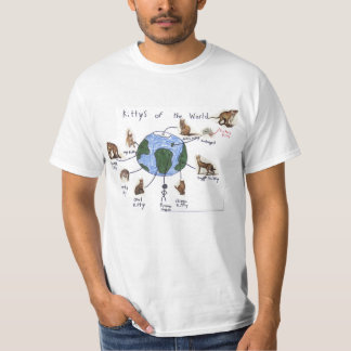 世界のKittys Tシャツ