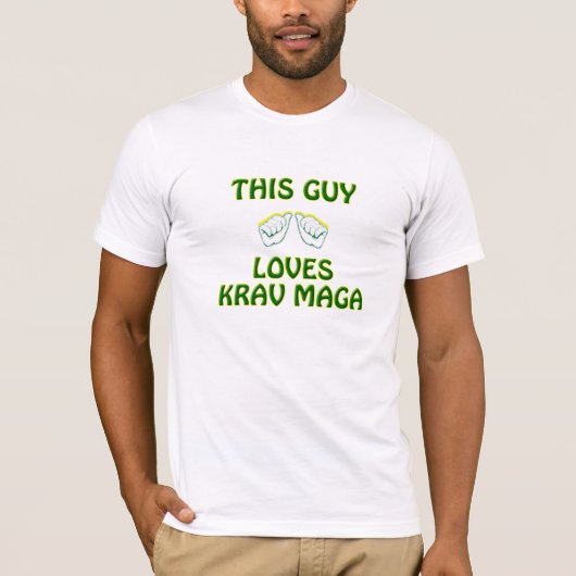世界のKrav MagaメンズTシャツ Tシャツ (正面)