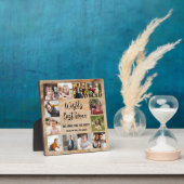 世界のNana Grandkids最高の 12写真コラージュ フォトプラーク (インサイチュ)