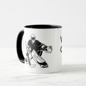 世界のOkayestのゴールキーパーのマグ マグカップ (正面左)