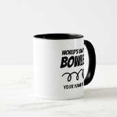 世界のOkayestのボウリングをする人、クリケットの投手のおもしろいなコーヒー・マグ マグカップ (正面右)