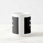 世界のOkayestのボスのユーモアのあるな仕事のギフトのおもしろいなおもしろい コーヒーマグカップ (中央)