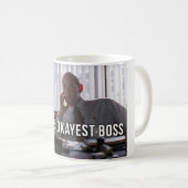 世界のOkayestのボス コーヒーマグカップ (正面右)