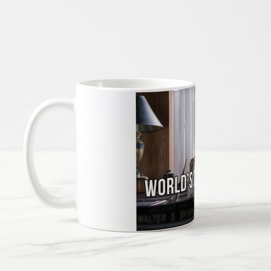 世界のOkayestのボス コーヒーマグカップ (左)