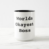世界のOkayestのボス マグカップ (中央)