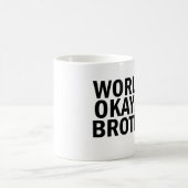 世界のOkayestの兄弟のコーヒー・マグ コーヒーマグカップ (中央)