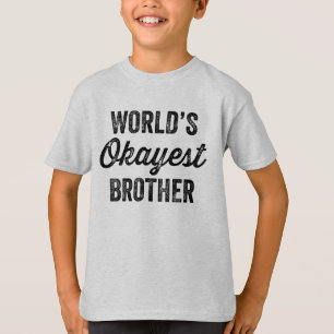 世界のOkayestの兄弟のTシャツ Tシャツ