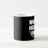 世界のOkayestの叔父さんのおもしろいなコーヒー・マグ コーヒーマグカップ (中央)