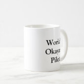 世界のOkayestの試験マグ コーヒーマグカップ (正面右)