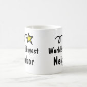 世界のOkayestの隣のコーヒー・マグのギフト コーヒーマグカップ (中央)