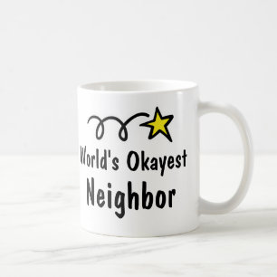世界のOkayestの隣のコーヒー・マグのギフト コーヒーマグカップ