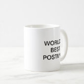 世界のPOSTMANコ最高のーヒーマグ コーヒーマグカップ (正面右)