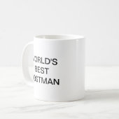 世界のPOSTMANコ最高のーヒーマグ コーヒーマグカップ (正面左)