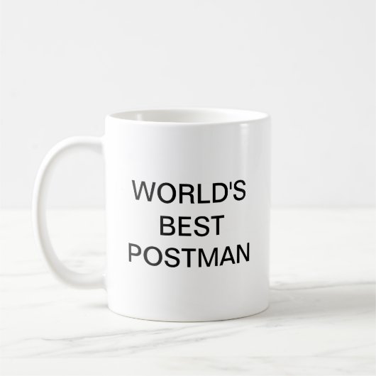 世界のPOSTMANコ最高のーヒーマグ コーヒーマグカップ (左)