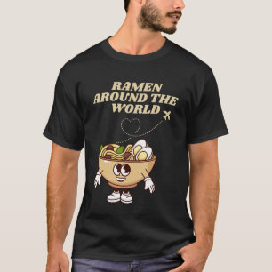世界のTシャツのラーメン – おもしろい Neule Trav Tシャツ