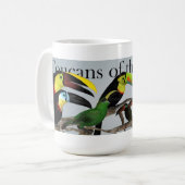 世界のToucans コーヒーマグカップ (正面左)