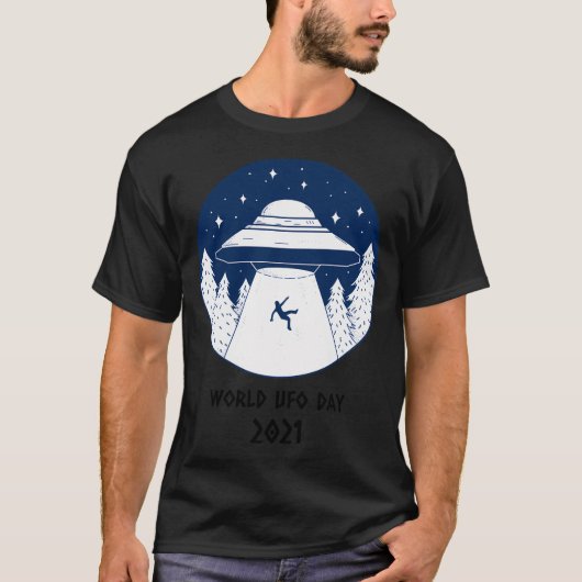 世界のUfoの日2021 Tシャツ (正面)