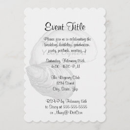 「世界はあなたのことわざのカキ殻 招待状