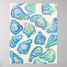 世界はあなたのオイスターウォーターの色のプリント