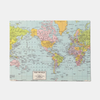 世界はあなたのドアにあります ドアマット