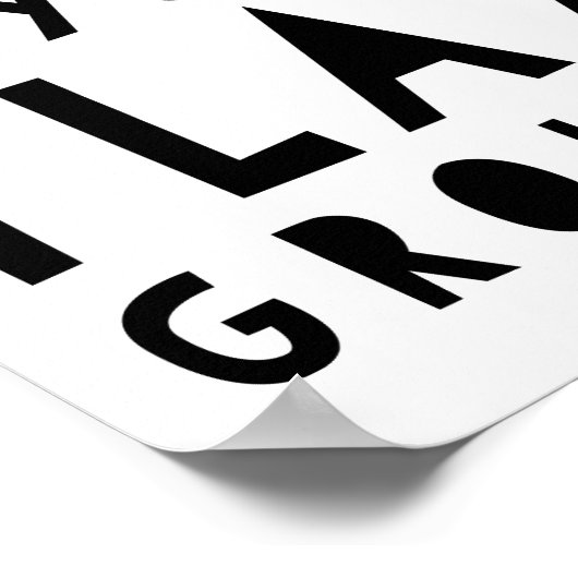 世界はあなたの遊び場の子供部屋ポスター ポスター (角)