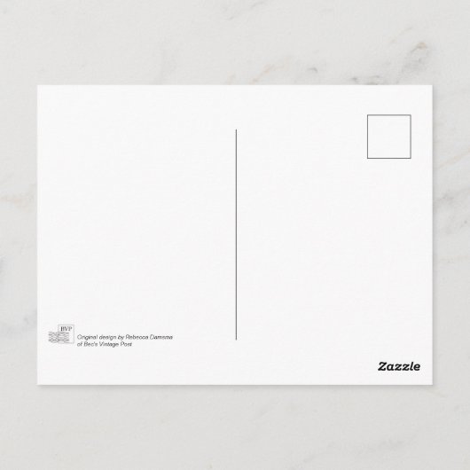 世界はがき日 – はがき独占的 ポストカード (裏面)