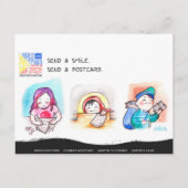 世界はがき日 ポストカード (正面)